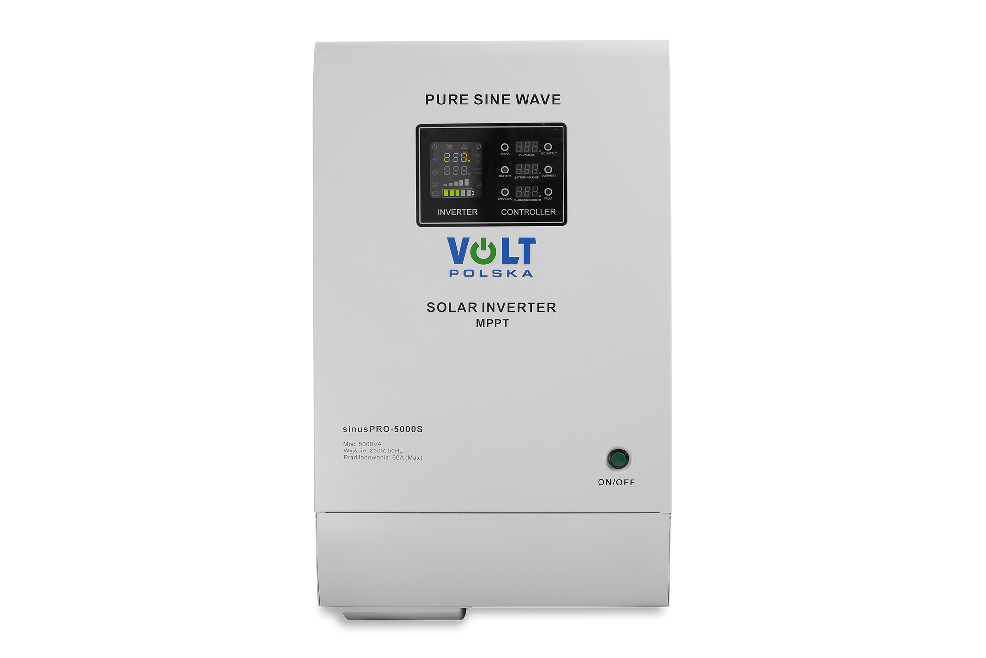 SINUS PRO 5000 S 48-230V (34005000W) + 60A MPPT INWERTER SOLARNY (3)