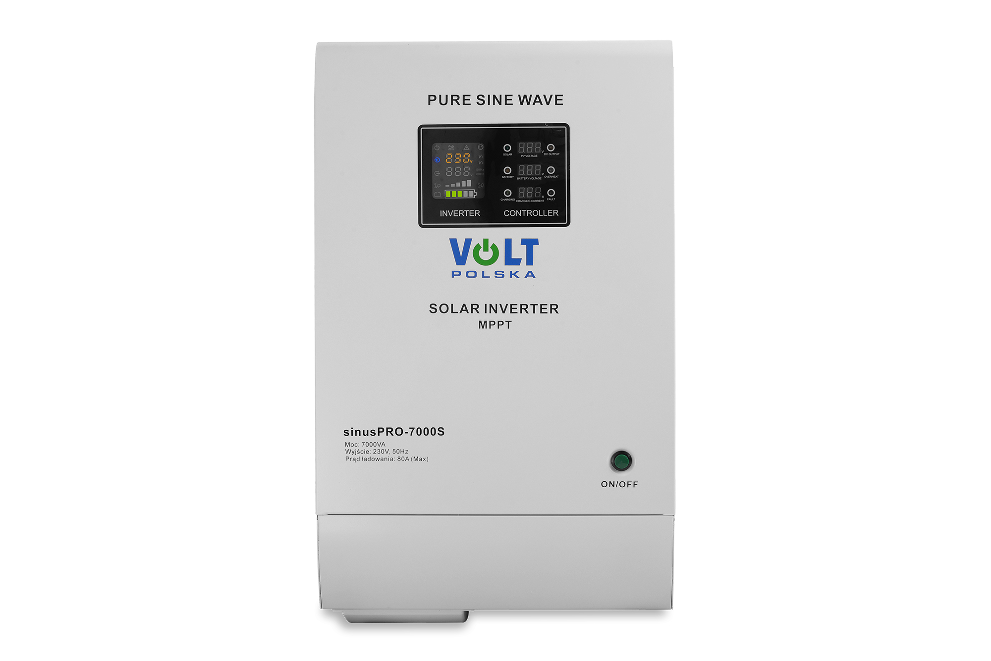 SINUS PRO 7000 S 48230V (50007000W) + 80A MPPT INWERTER SOLARNY (3)