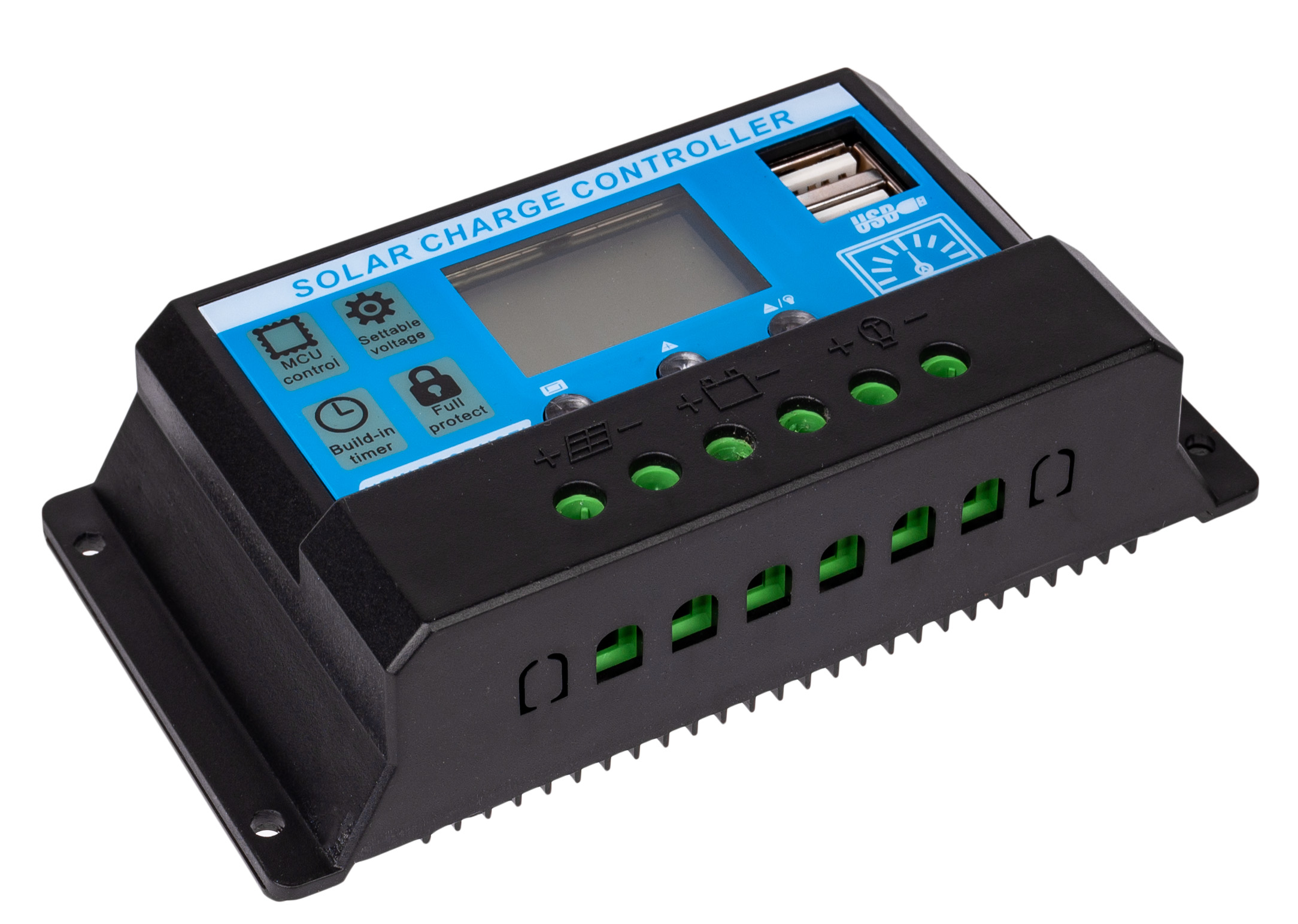 SOL PWM 30A 2xUSB REGULATOR SOLARNY (4)