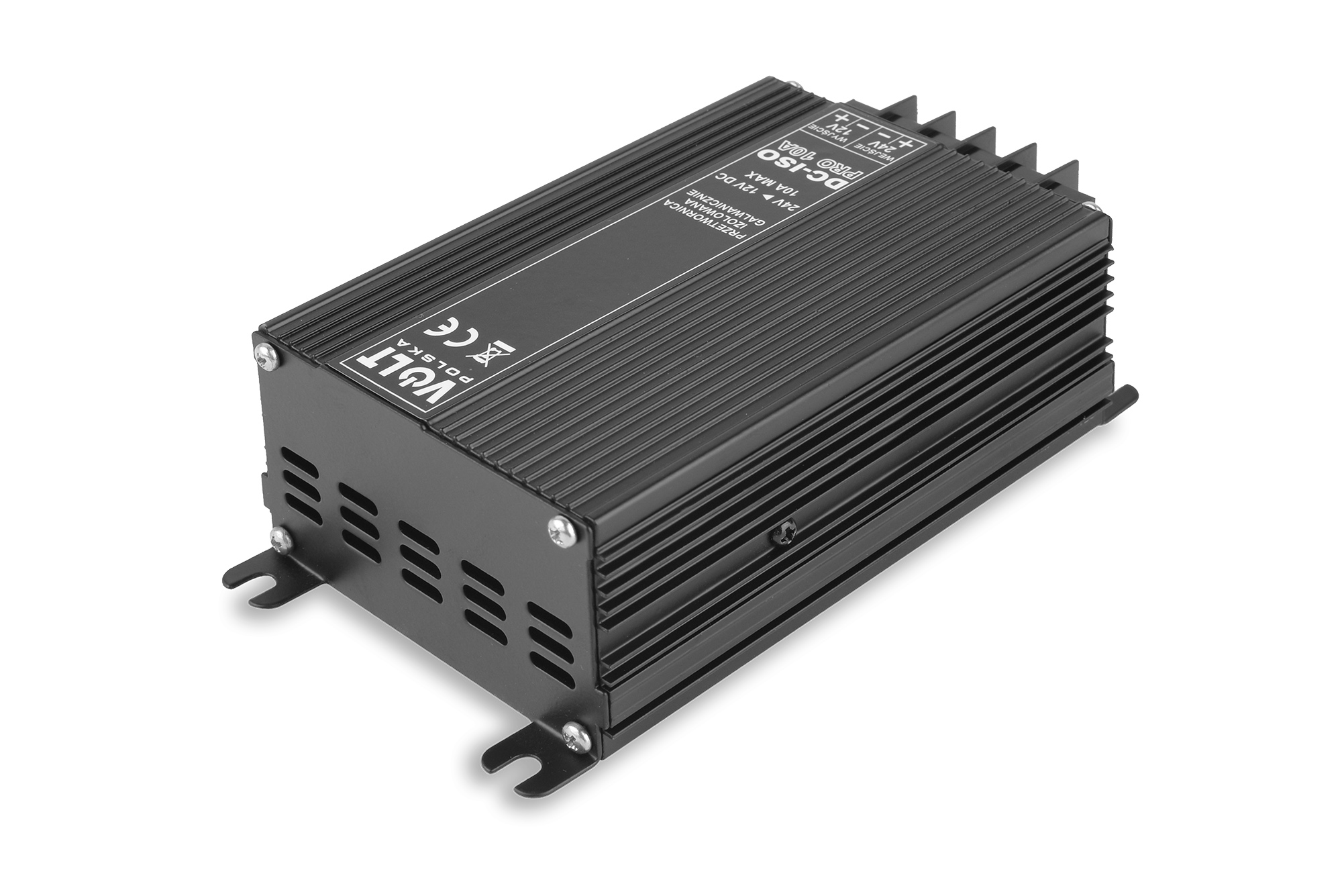 DC ISO PRO 10A 24VDC-12VDC BEZZAKŁÓCENIOWA + IZOLOWANA PRZETWORNICA NAPIĘCIA DCDC (3)