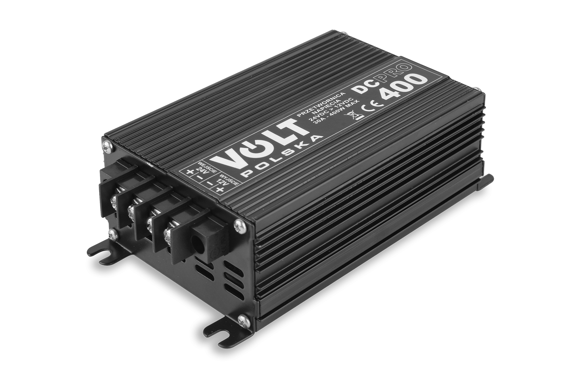 DC PRO 400 24VDC-12VDC BEZZAKŁÓCENIOWA PRZETWORNICA NAPIĘCIA DCDC (3)