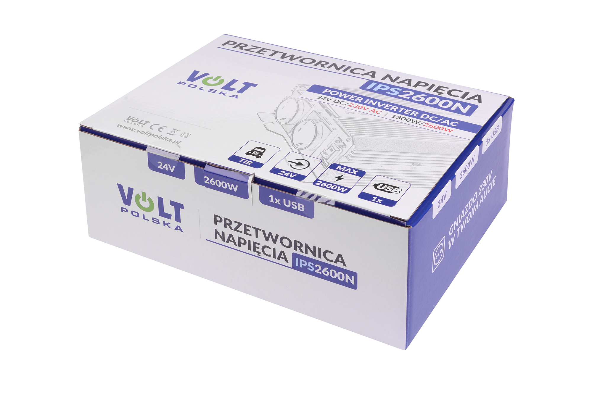 IPS 2600 N 24-230V (13002600W) PRZETWORNICA NAPIĘCIA