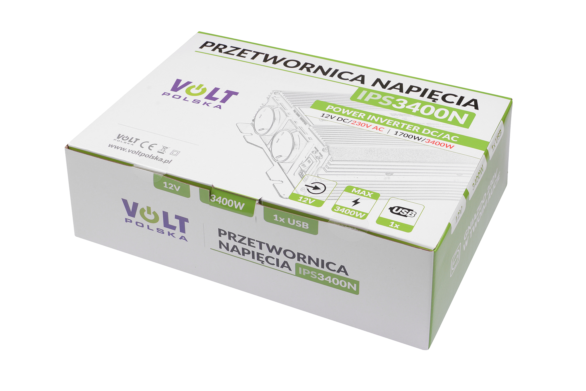 IPS 3400 N 12-230V (17003400W) PRZETWORNICA NAPIĘCIA