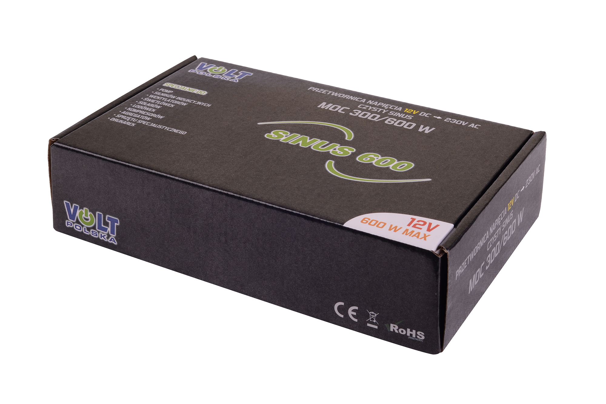 SINUS 600 12-230V (300600W) PRZETWORNICA NAPIĘCIA