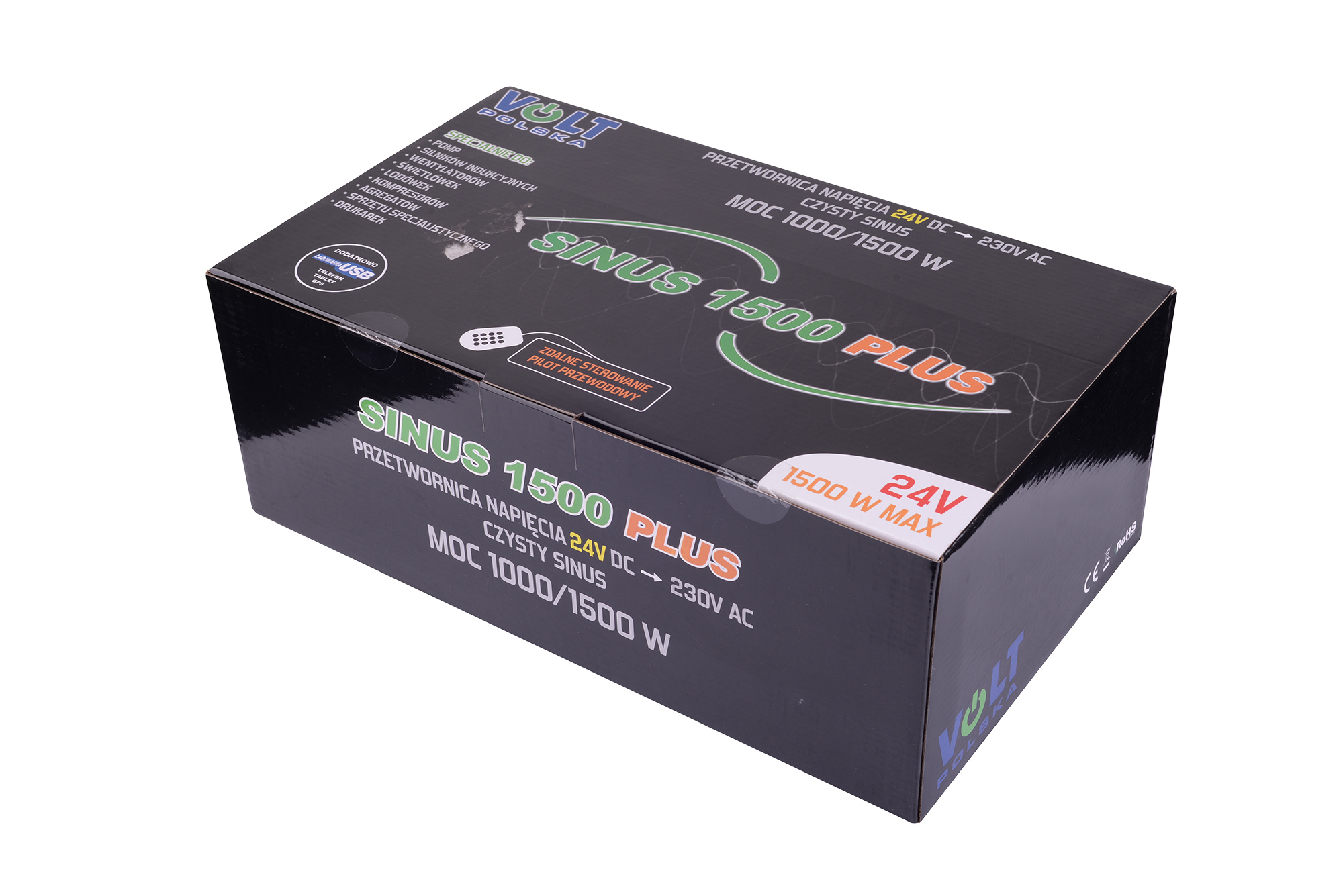 SINUS PLUS 1500 24230V (10001500W) PRZETWORNICA NAPIĘCIA DO KAMPERA